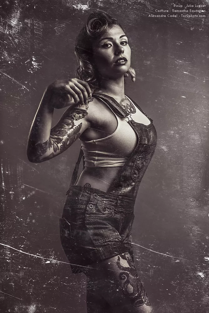 photographe corse book modele tatoué