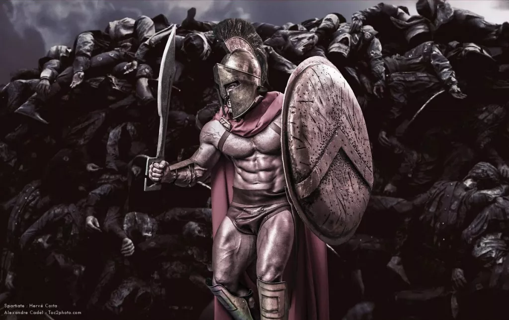 photographe corse portrait cosplay spartiate