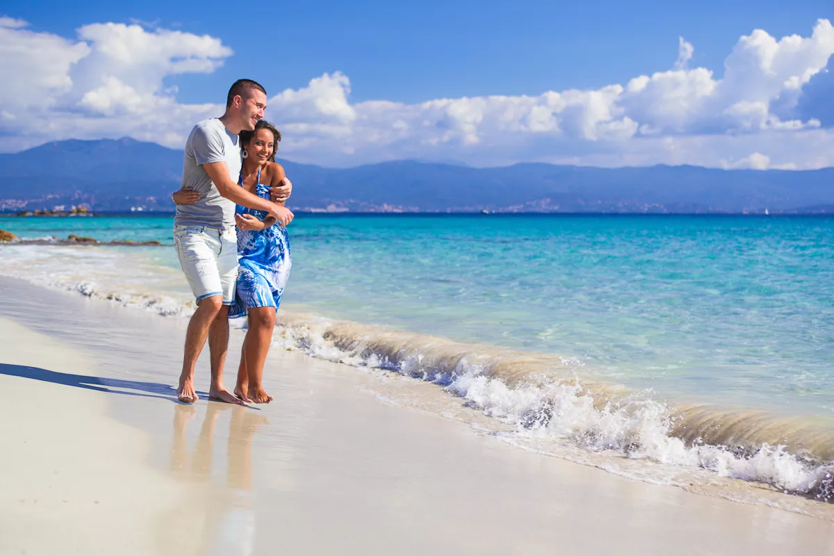 Photographe Ajaccio Couple plage