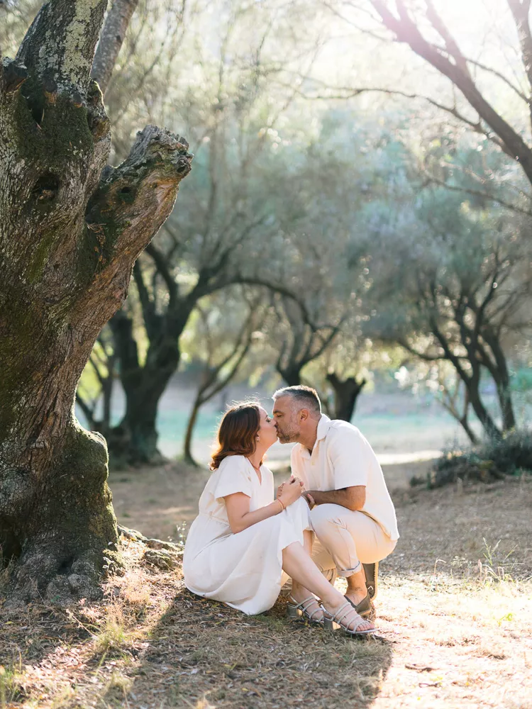 Photographe Ajaccio Couple foret