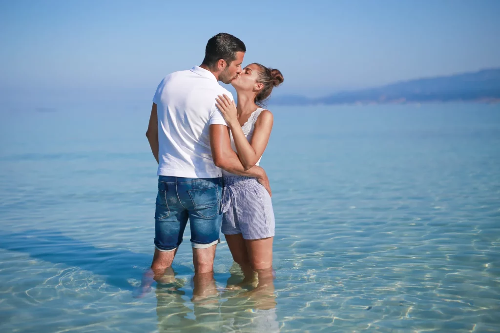 Photographe corse Couple plage