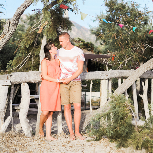 Photographe couple corse ajaccio bastia plage