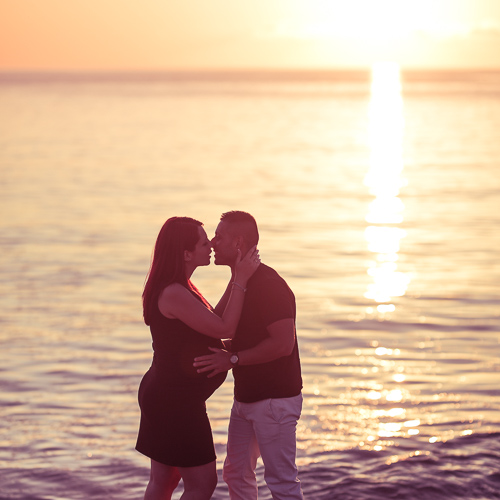 Prestations photographe grossesse plage ajaccio