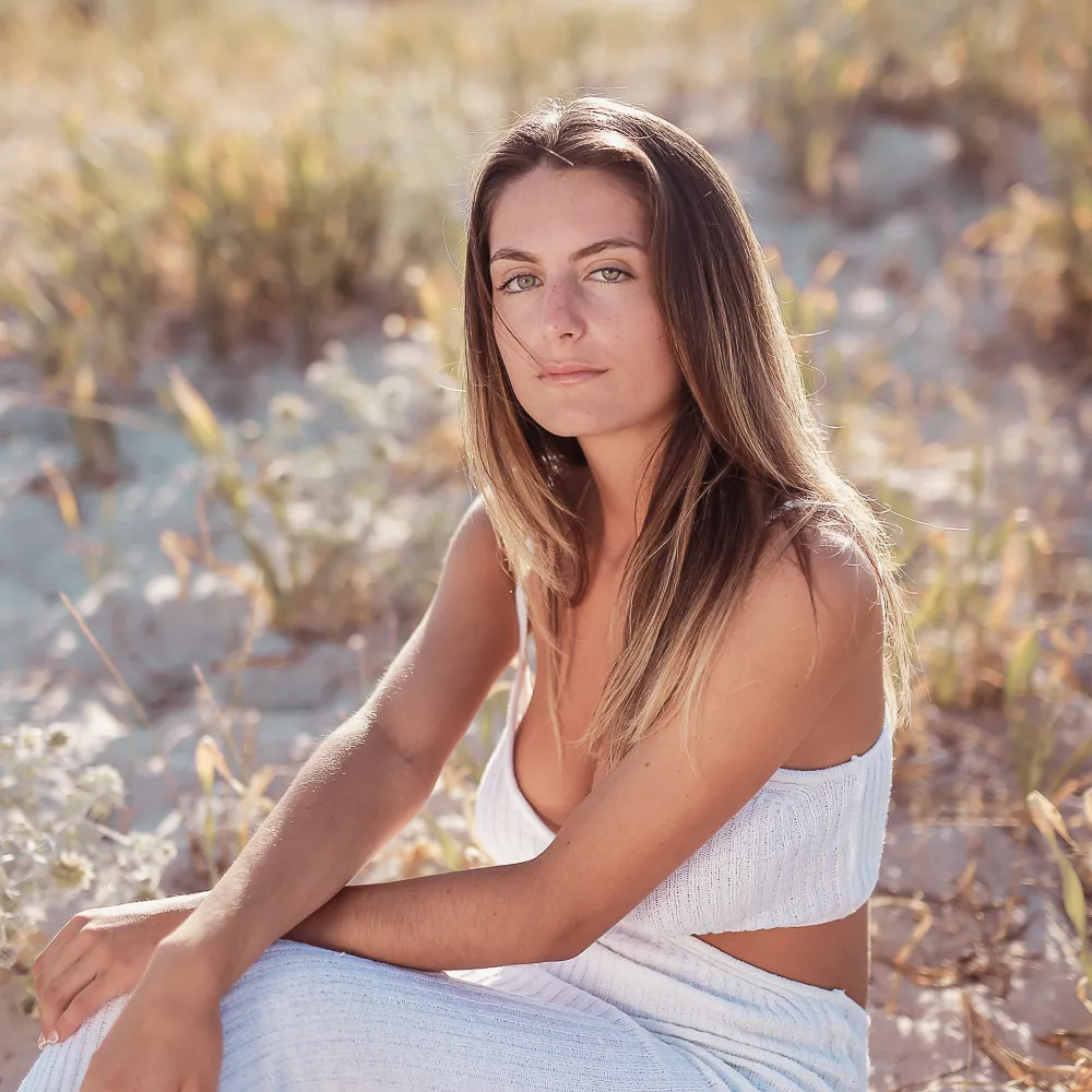 Sessão de fotos de praia Córsega